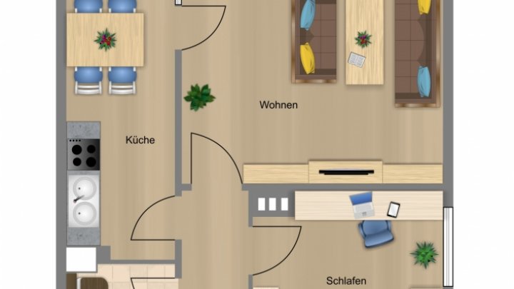 Provisionsfrei! Perfekt für Singles, junge Paare und Kapitalanleger!