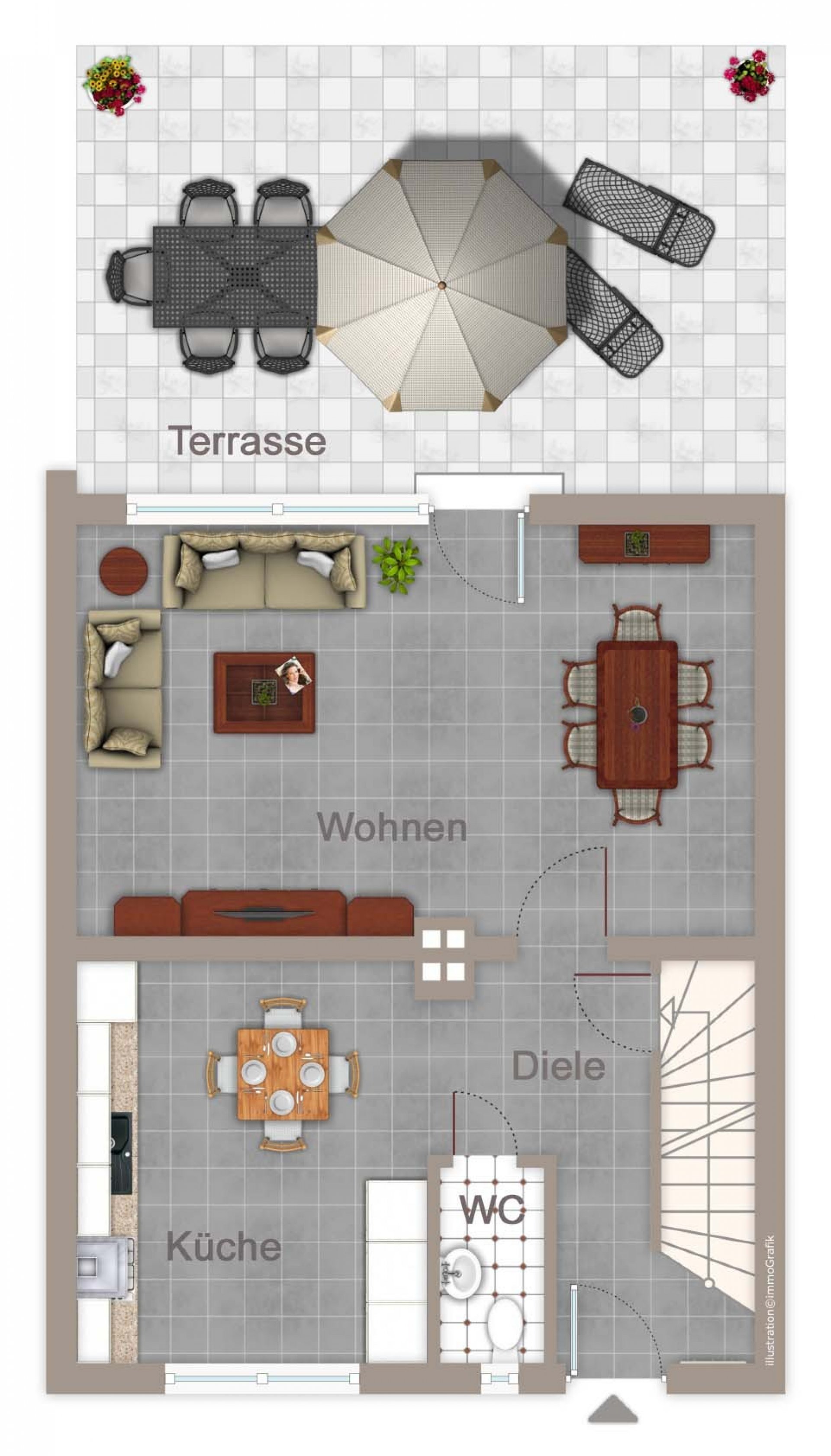 Grundriss Erdgeschoss